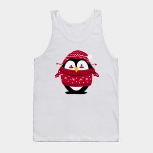 cute winter baby Penguin Tank Top